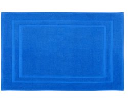 DoubleDry Hotel Badmat 50 x 80 cm – 100% Katoen 1000 g/m2 – Zacht & Absorberend - Klassiek Blauw