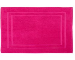 DoubleDry Hotel Badmat 50 x 80 cm – 100% Katoen 1000 g/m2 – Zacht & Absorberend - Roze