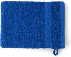 DoubleDry Hotel Washandjes 16 x 21 cm – Set van 6 – 100% Katoen 500 g/m2 – Zacht & Absorberend - Klassiek Blauw