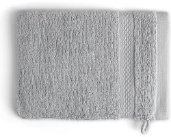 DoubleDry Hotel Washandjes 16 x 21 cm – Set van 6 – 100% Katoen 500 g/m2 – Zacht & Absorberend - Lichtgrijs