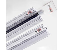Douche Afdichtingen Set - Badkamer Profielen - Douche Dicht Maken - Voor 3.5-5mm Glas - 100cm & 2x 200cm - Transparant