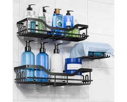 Douche Caddy Set van 3 - Perfect voor Badkamerorganisatie