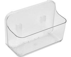 Douche Caddy zonder boren - Badmand voor Wandmontage in Transparant Kunststof