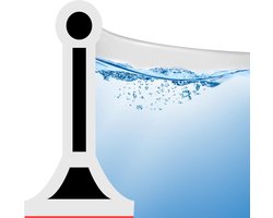 Douche dorpels - 2 meter - 4 x 3 cm - Anti water strip - Opvouwbare douchewaterdam - droge en natte scheiding - zwart - Sanitaire Waterstopper - TPE - douchedrempel waterstopbarrière en retentiesysteem en houdt water binnen de drempel - Wit