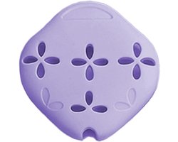 Douche stoom houder - Zeep houder - Badkamer organiseren - Sterke zuignap - 9.3x9.3 cm - Lila