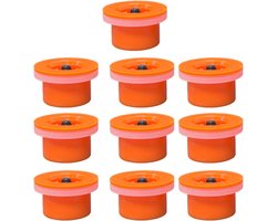 Douche Stroombegrenzers - Waterbespaarders - Waterstroom Beheer - Efficiënte Besparing - 10 Stuks - Transparant