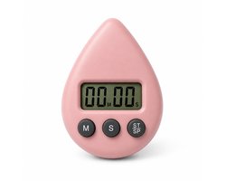 Douche Timer 5 Minuten Roze - Waterbesparend - Digitaal - Zandloper - Klok - Shower Timer - Wekker - Douchecoach - Douchetimer -