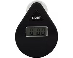 Douche Timer - Water Besparend - Tijd Besparend - Showertimer - Douchetimer 5 Minuten - Geld Besparen - Zwart