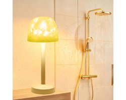 Douche Verlichting - Badkamer Lamp - Ontspannend Baden - 16 Kleuren Projectie - 33 cm - Wit