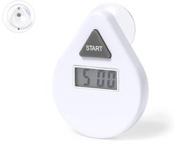 Douche Zandloper - Badkamer Timer - Water Besparen - Met Zuignap - 5 Minuten - Wit