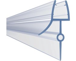 Doucheafdichting Glas - Badkamer Strip - Waterdicht Maken - Flexibel Rubber - 87 cm - Transparant
