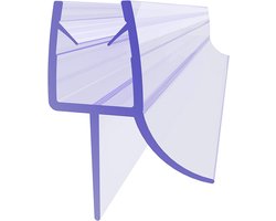 Doucheafdichting - Reserveafdichting Rubberen lip - Badkamer Droog Houden - Verlengd A druipprofiel - 90 cm - Transparant