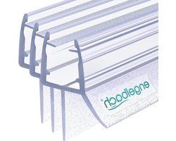 Doucheafdichting - Tochtstrip Douchedeur - Badkamer Droog Houden - Extra Dikke Rubberen Lip - 3x 60cm - Transparant
