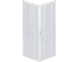 Douchecabine - 70 x 90 cm - PVC met centrale opening