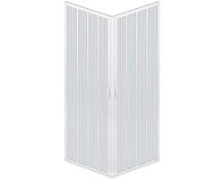 Douchecabine 70 x 90 cm van PVC met Centrale Opening