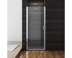 Douchecabine Pendeldeur - Douchedeur Glas - Badkamer Vernieuwen - Nano Glas Coating - 70 x 185 cm - Zilver