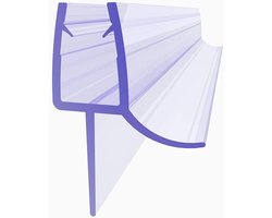 Douchedeur Afdichting - Rubberen strip - Badkamer Droog - Waterafleider - 80 cm - Transparant
