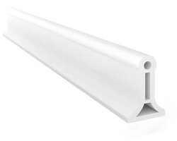 Douchedeurdrempel - Zelfklevende Waterbarrière Voor De Badkamer - 3x4x200cm - Waterdichte Douchewand - Waterdichte Scheiding Voor Keukens, Badkamers En Douches (Wit)