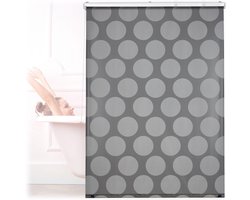 Douchegordijn - 120x240 cm - grijs