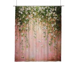 Douchegordijn - Badkamer gordijn - Douchen - Waterafstotend polyester - 200x200cm - Meerkleurig