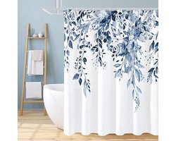 Douchegordijn- douche gordijn- douchegordijnen- Douchegordijn Anti Schimmel- Waterdicht -Hoogwaardig Waterdicht Douchegordijn -Verhoog de Luxe en Functionaliteit van Jouw Badkamer-Badkameraccessoires-Gratis haakje-150x180cm