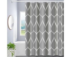 Douchegordijn- douche gordijn- douchegordijnen- Douchegordijn Anti Schimmel- Waterdicht -Hoogwaardig Waterdicht Douchegordijn -Verhoog de Luxe en Functionaliteit van Jouw Badkamer-Badkameraccessoires-120x200cm