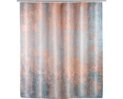 Douchegordijn met anti-schimmelcoating AGATE, 180 x 200 cm, kunststof, WENKO