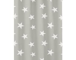 Douchegordijn Nova Grijs 180x200cm