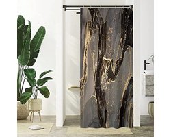 Douchegordijn Wasbaar - Douchegordijn Textiel - 90 x 180 CM