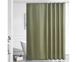 Douchegordijn - waterdicht - 1 stuk - polyester - 200x200 cm