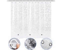Douchegordijn - Waterdicht Schimmelwerend - Voor Badkamer En Douche - 180x200cm