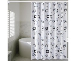 Douchegordijn - Waterdichte Gordijn - Badkamer Droog - Schimmelwerend Materiaal - 180x240 cm - Lichtgrijs