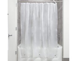 Douchegordijnvoering EVA Wit voor Badkamer