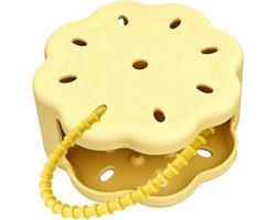 Douchehouder - Badkamer Accessoire - Geuren Verspreiden - Zachte Siliconen - 9x9 cm - Geel