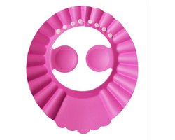 Douchekapje - Douche Shower Cap - Douche Kap - Baby - Kind Haarwas Hulp Kap - Roze