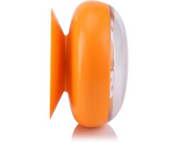 Doucheklok Waterdicht Badkamer Buitenklok Keuken School(Orange)