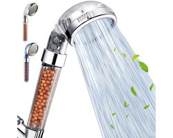 Douchekop - Handdouche - Regendouchekop - Regendouche - Doucheset - Filterfiltratie - Hoge Druk - Waterbesparing 3 Modus - Transparant