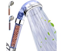 Douchekop - Handdouche - Regendouchekop - Regendouche - Doucheset- Transparant Blauw