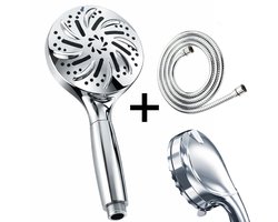 Douchekop met Hoge druk en Filter 9 standen - Douchekop Regendouche - Waterbesparende - Zilver