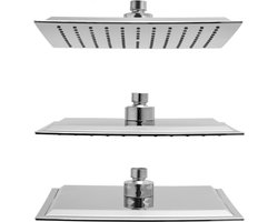 Douchekop regendouche 25 x 25 cm chroom