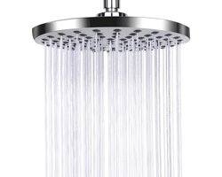 Douchekop - Regendouchekop - anti-kalk douchekop - roestvrijstalen douchekop - regendouchekop - waterbesparende en hogedruk vaste douchekop - Geschikt voor badkamer - zilver - 1stuk