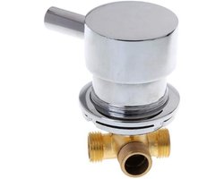 Douchekraan Mixer Twee-In-Een - Warm En Koud Water Mengkraan - G1/2 Aansluiting - Geschikt Voor Douchecabines - Stijlvol En Duurzaam Design