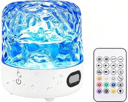Douchelamp, waterdichte douchelamp met Bluetooth-luidspreker en witte ruis, waterdichte badkamerlamp, afstandsbediening en aanraakbediening, oplaadbaar voor badkamer en badkuip
