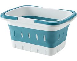 Douchemandje - Badkamer Organizer - Spullen Opbergen - Vervormingsbestendig Ontwerp - 28x20x15 cm - Veelkleurig