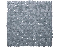 Douchemat-antislip grijs 53x53cm