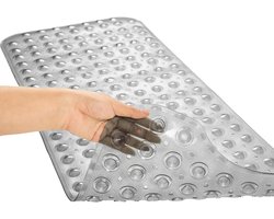 Douchemat - Antislip - Mat - Antislipmat Douche - Met Zuignappen - Badmat - ​​Schimmelbestendig - voor thuis, spa's, sauna's, sportscholen en douches - Voorkom dat ouderen en kinderen vallen - Badkamer accessoires - 40*100cm