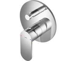 Douchemengkraan Hotbath Friendo Inbouw met Automatische Omstelinrichting Chroom