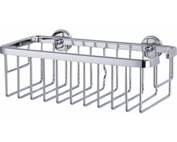 Doucherek Hoogglans Verchroomd Aluminium - Zelfklevend 125mm x 250mm