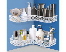 Doucherek - shower shelf - douche plank - duurzaam - eenvoudig te installeren