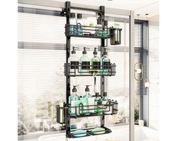 doucherek - voor Badkamer - Roestvrij staal - zwart